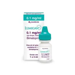 Lumigan Eye Drop 0.01% - Bimatoprost ophthalmic - Allergan