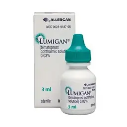 Lumigan Eye Drop 0.03% - Bimatoprost ophthalmic - Allergan