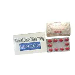Malegra 120 mg - Sildenafil Citrate - Sunrise Remedies