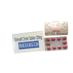 Malegra 120 mg - Sildenafil Citrate - Sunrise Remedies