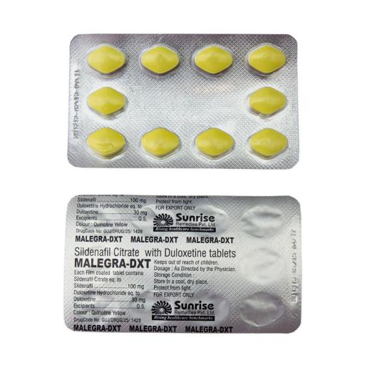 Malegra DXT - Sildenafil Citrate,Duloxetine - Sunrise Remedies