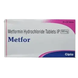 Metfor 500 mg - Metformin - Cipla, India