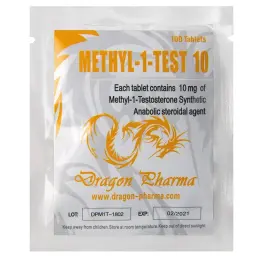 Methyl-1-Test 10 - Methyl-1-Testosterone - Dragon Pharma, Europe