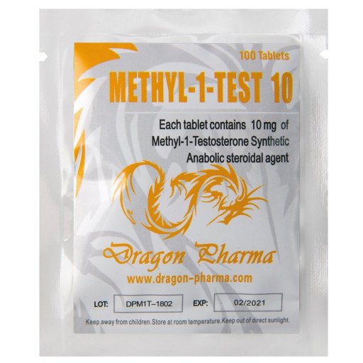 Methyl-1-Test 10 - Methyl-1-Testosterone - Dragon Pharma, Europe