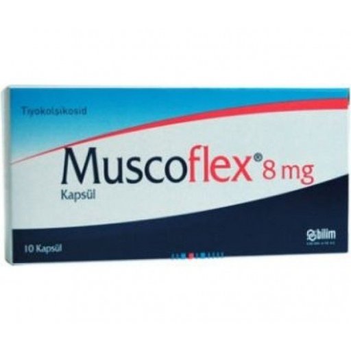 Muscoflex - Thiocolchicoside - Bilim Pharmaceutic, Turkey