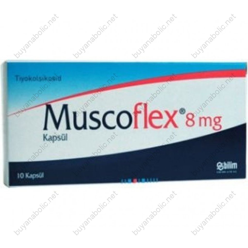 Muscoflex - Thiocolchicoside - Bilim Pharmaceutic, Turkey Muscoflex - Thiocolchicoside - Bilim Pharmaceutic, Turkey