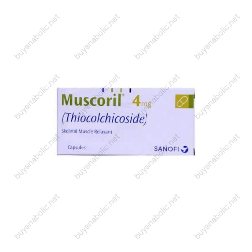 Muscoril 4 mg - Thiocolchicoside - Sanofi Aventis Muscoril 4 mg - Thiocolchicoside - Sanofi Aventis