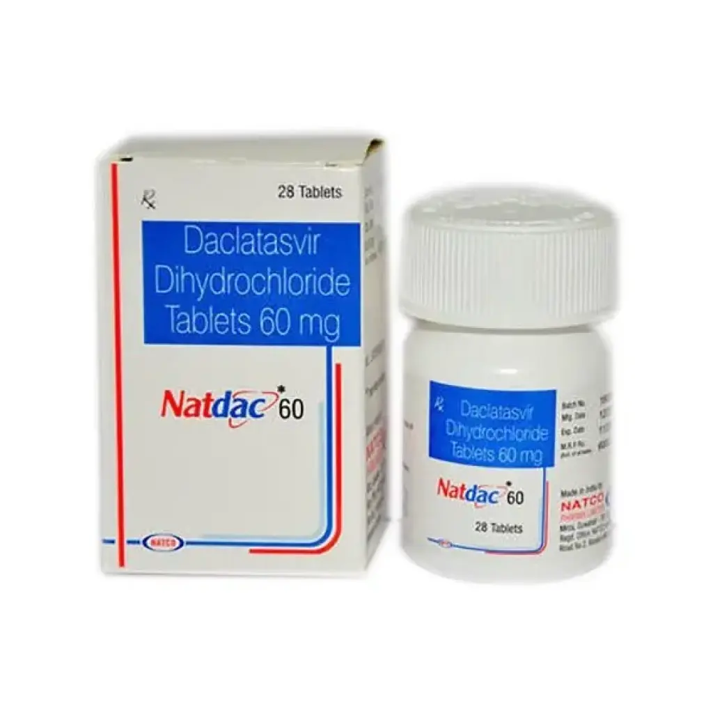 Natdac 60 mg - Daclatasvir - Natco Pharma, India