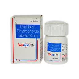 Natdac 60 mg - Daclatasvir - Natco Pharma, India