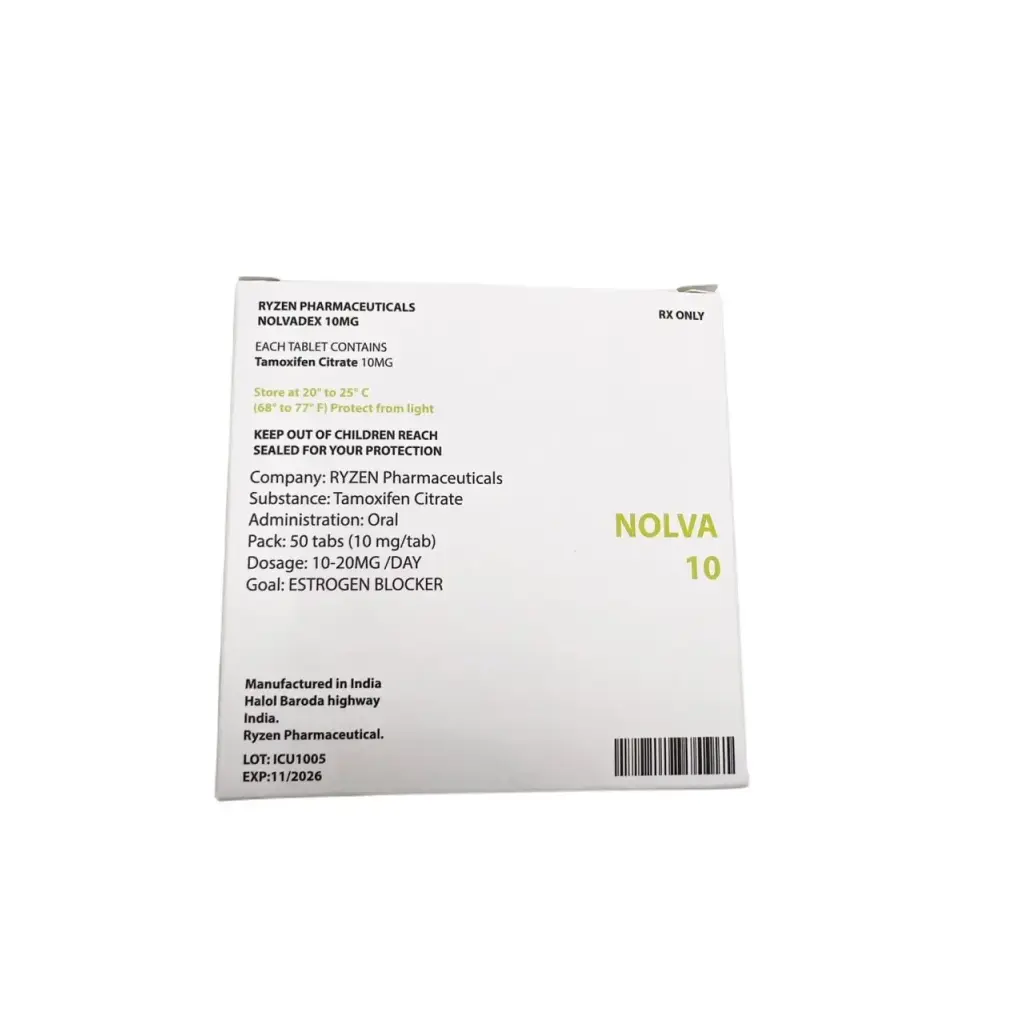Nolva 10 - Tamoxifen Citrate - Ryzen Pharmaceuticals Nolva 10 - Tamoxifen Citrate - Ryzen Pharmaceuticals
