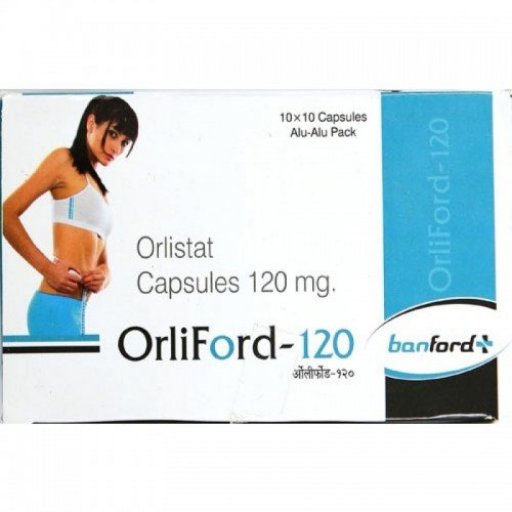 Orliford 120 mg - Orlistat - Banford