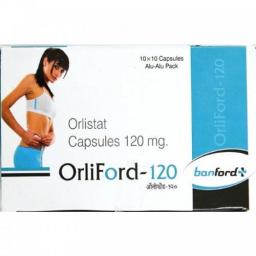 Orliford 120 mg  - Orlistat - Banford