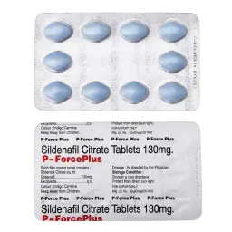 P-Force Plus 130 mg - Sildenafil Citrate - Sunrise Remedies