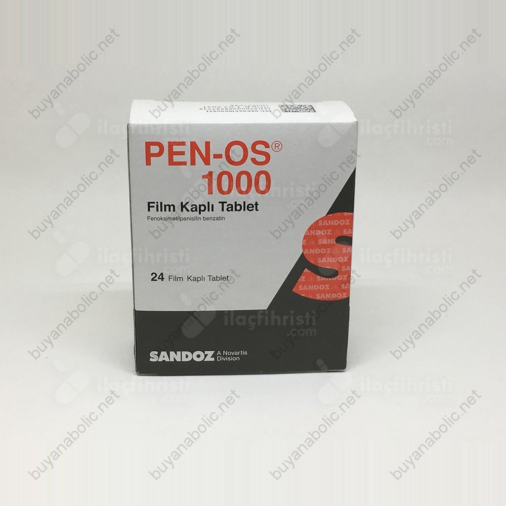 Pen-os 1000 mg - Penicillin - Sandoz, Turkey Pen-os 1000 mg - Penicillin - Sandoz, Turkey