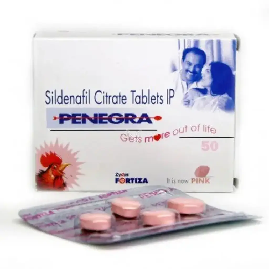 Penegra 50 mg - Sildenafil Citrate - Zydus Healthcare