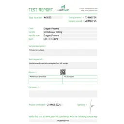 Primobolan 100 (Primobolan) - Methenolone Enanthate - Dragon Pharma, Europe