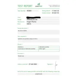 Primobolan 200 (Primobolan) - Methenolone Enanthate - Dragon Pharma, Europe