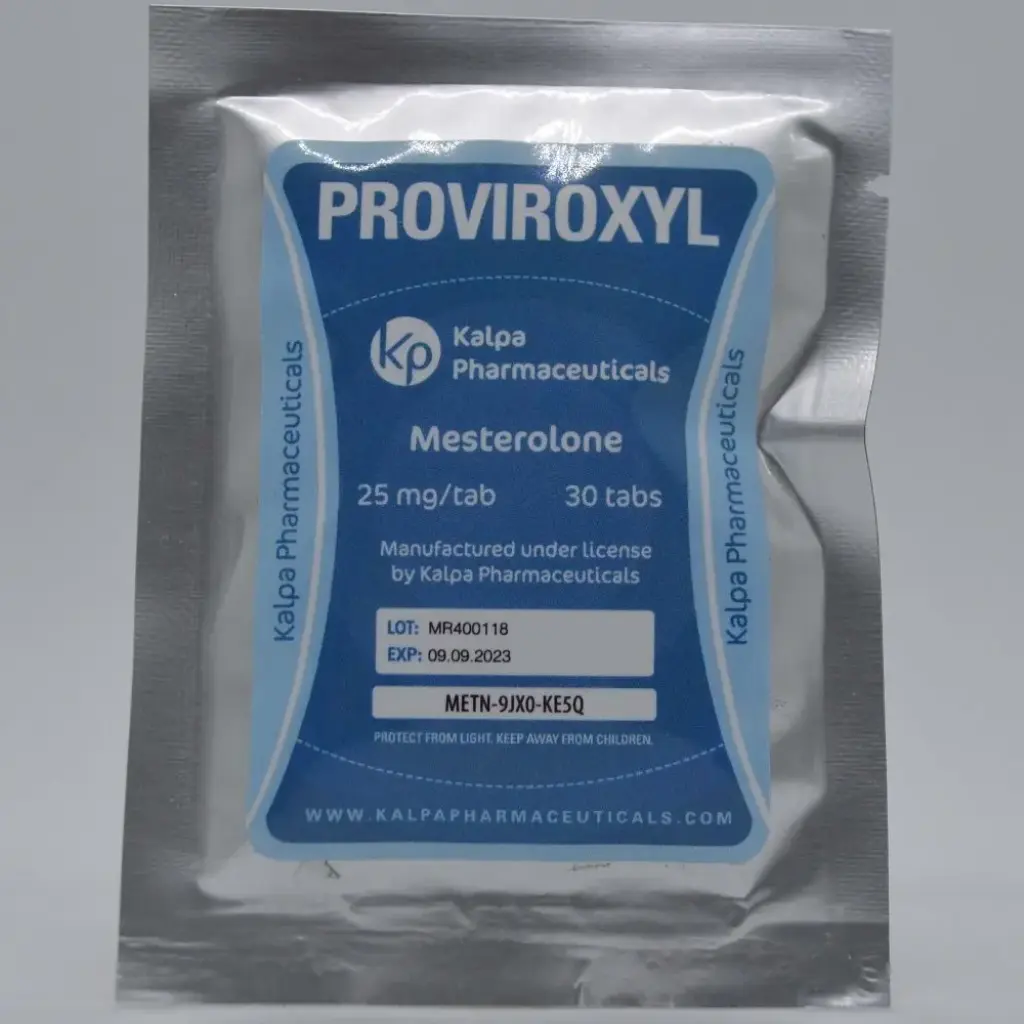 Proviroxyl (Proviron) - Mesterolone - Kalpa Pharmaceuticals LTD, India Proviroxyl (Proviron) - Mesterolone - Kalpa Pharmaceuticals LTD, India