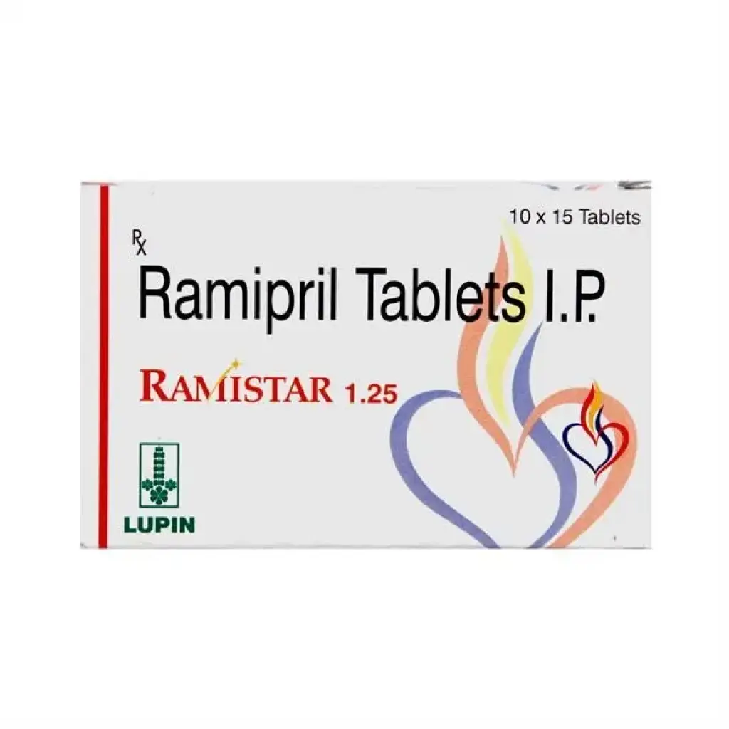 Ramistar 1.25 mg - Ramipril - Lupin Ltd.