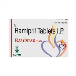 Ramistar 1.25 mg - Ramipril - Lupin Ltd.