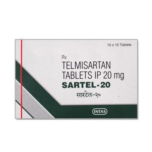 Sartel 20 mg - Telmisartan - Intas Pharmaceuticals Ltd.