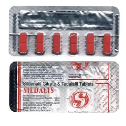 Sildalist 120 mg - Sildenafil Citrate,Tadalafil Citrate - Dharam Distributors