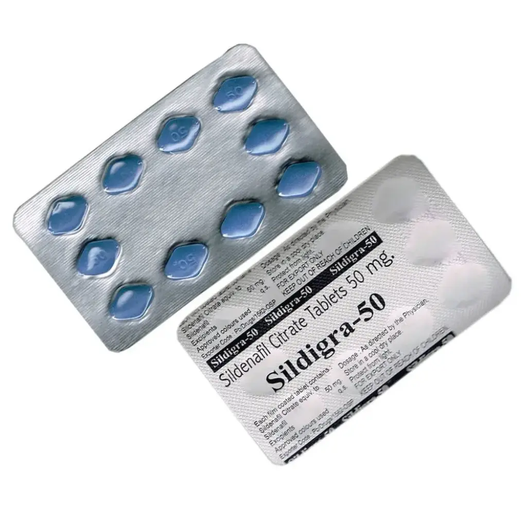 Sildigra 50 mg - Sildenafil Citrate - Dharam Distributors