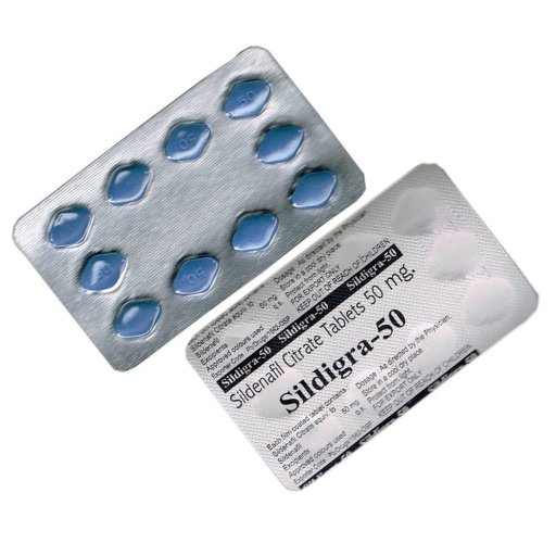 Sildigra 50 mg - Sildenafil Citrate - Dharam Distributors