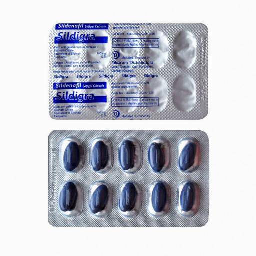 Sildigra Softgel 100 mg - Sildenafil Citrate - Centurion Laboratories