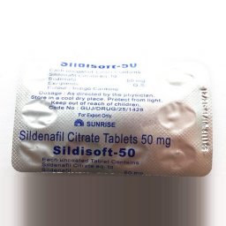 Sildisoft 50 mg - Sildenafil Citrate - Sunrise Remedies