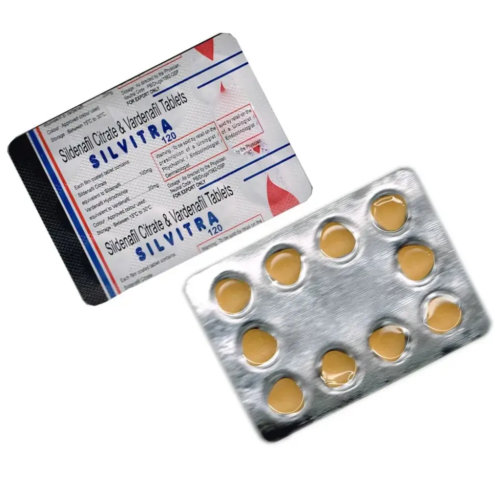 Silvitra 120 mg - Sildenafil,Vardenafil - Dharam Distributors Silvitra 120 mg - Sildenafil,Vardenafil - Dharam Distributors