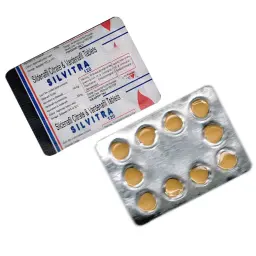 Silvitra 120 mg - Sildenafil,Vardenafil - Dharam Distributors