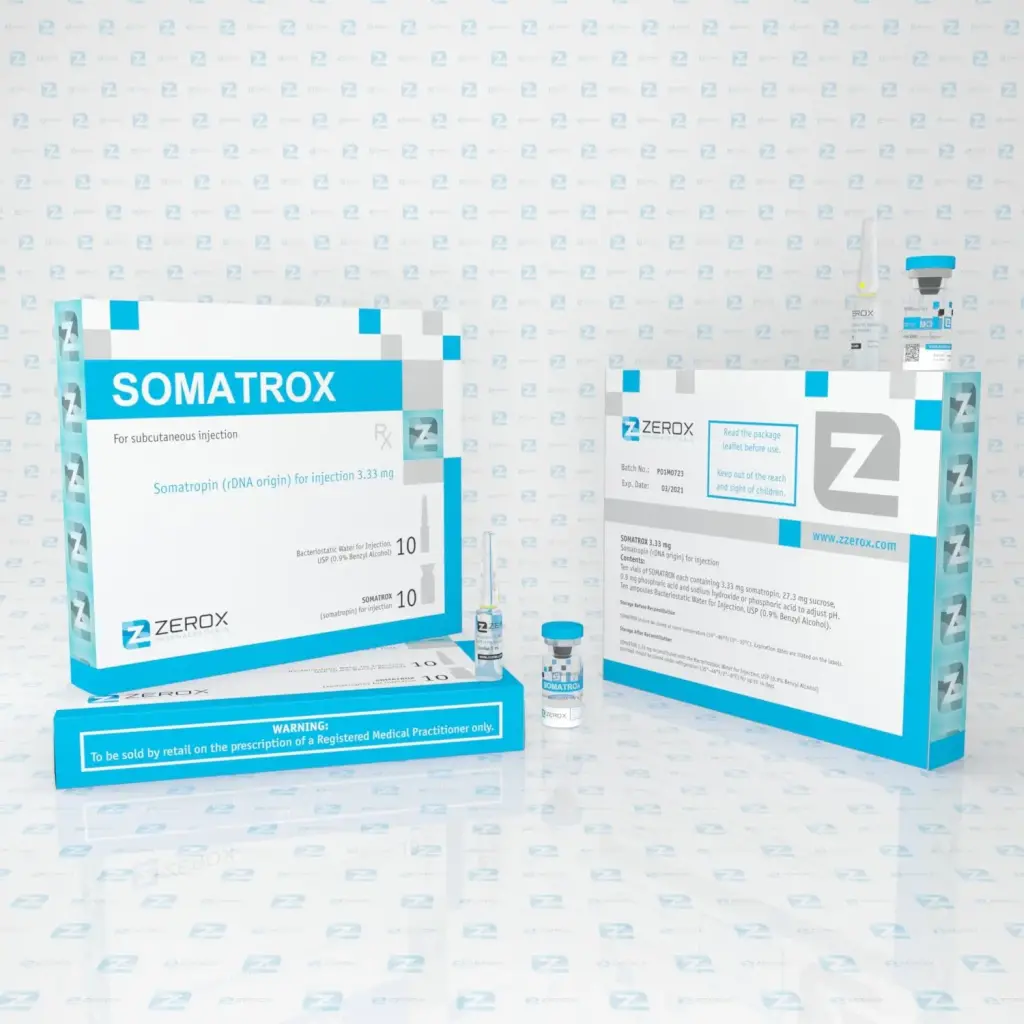 Somatrox HGH - Somatropin - Zerox Pharmaceuticals