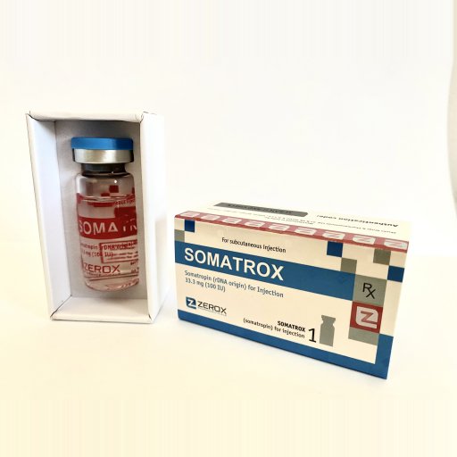 Somatrox HGH Liquid 100iu vial - Somatropin - Zerox Pharmaceuticals