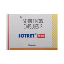 Sotret 10 mg - Isotretinoin - Sun Pharma, India