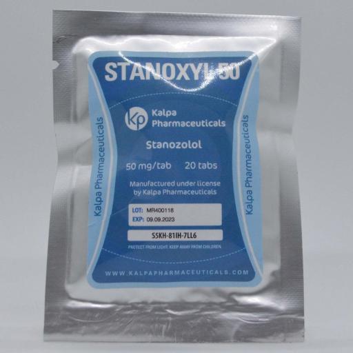 Stanoxyl 50 (Winstrol) - Stanozolol - Kalpa Pharmaceuticals LTD, India
