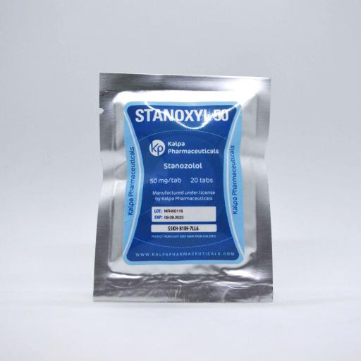Stanoxyl 50 (Winstrol) - Stanozolol - Kalpa Pharmaceuticals LTD, India