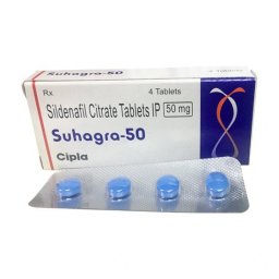 Suhagra 50 mg - Sildenafil Citrate - Cipla, India