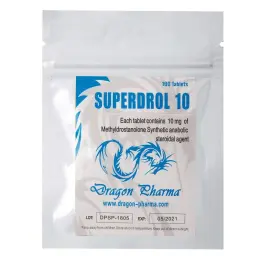 Superdrol 10 (Methyldrostanolone ) - Methyldrostanolone - Dragon Pharma, Europe
