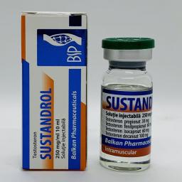 Sustandrol 10ml - Testosterone Decanoate,Testosterone Phenylpropionate,Testosterone Propionate,Testosterone Isocaproate - Balkan Pharmaceuticals