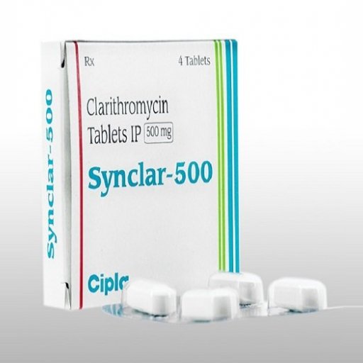 Synclar 500 mg - Clarithromycin - Cipla, India