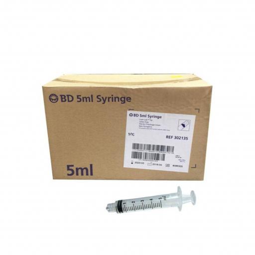 Syringe 5 ml - Syringe - Becton Dickinson, USA