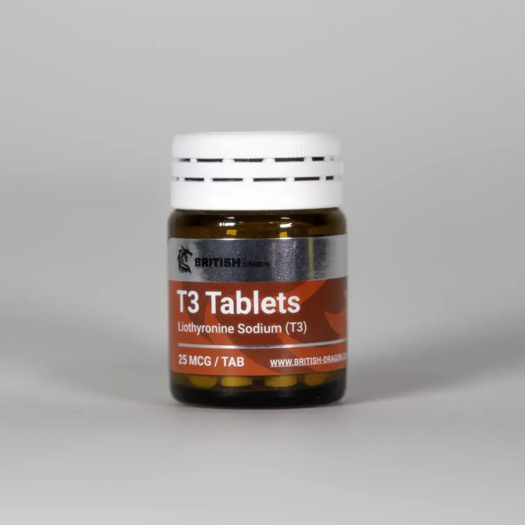 T3 Tablets - Liothyronine Sodium (T3) - British Dragon Pharmaceuticals T3 Tablets - Liothyronine Sodium (T3) - British Dragon Pharmaceuticals