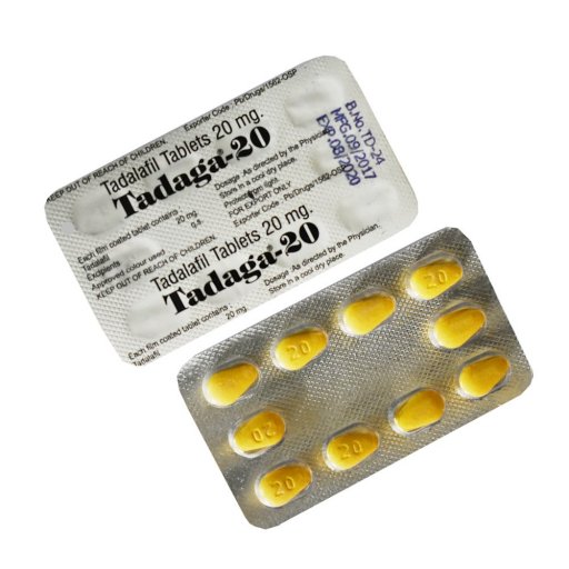 Tadaga 20 mg - Tadalafil - Centurion Laboratories