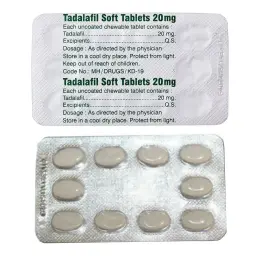 Tadalafil Soft 20 mg - Tadalafil - Aurochem Laboratories (I) Pvt. Ltd, India