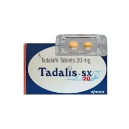 Tadalis SX 20 mg - Tadalafil - Ajanta Pharma, India