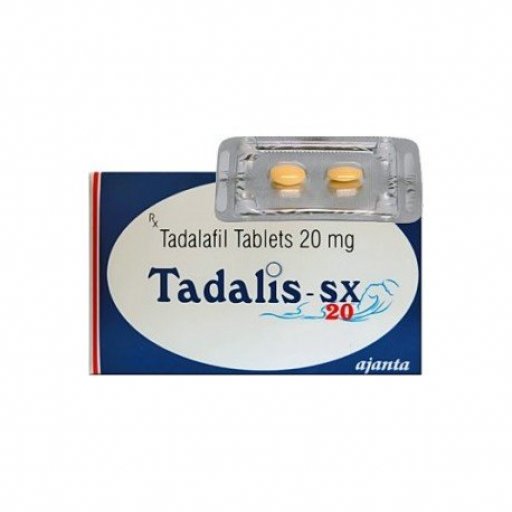 Tadalis SX 20 mg - Tadalafil - Ajanta Pharma, India