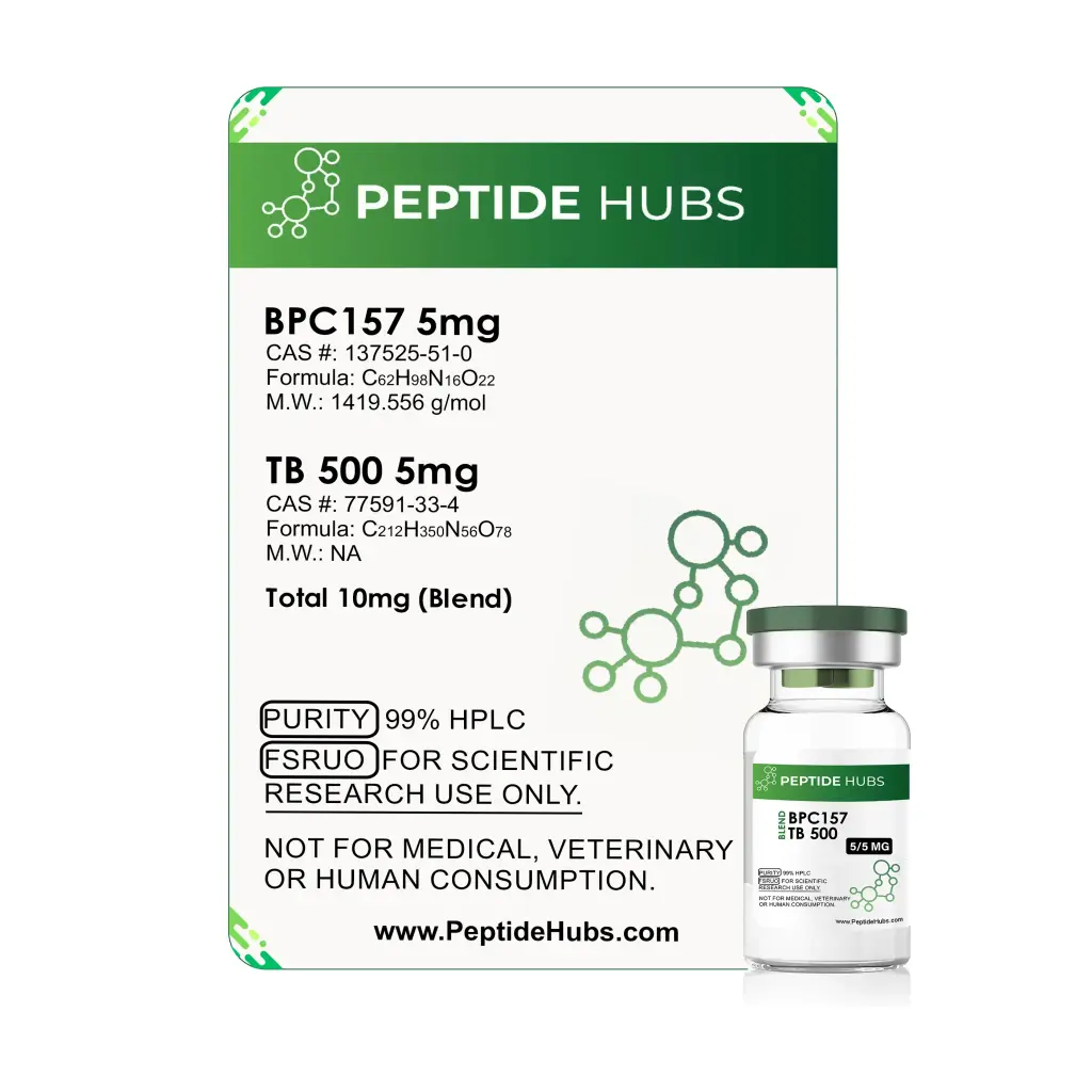 TB 500/BPC 157 - Thymosin Beta 4,Body Protective Compound 157 - Peptide Hubs