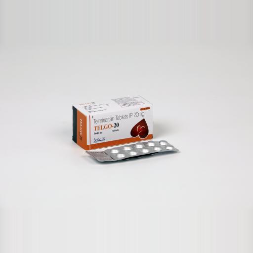 Telgo 20 mg - Telmisartan - Johnlee Pharmaceutical Pvt. Ltd.