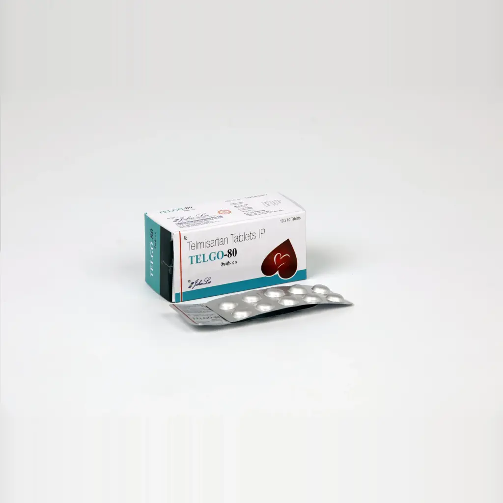 Telgo 80 mg - Telmisartan - Johnlee Pharmaceutical Pvt. Ltd.